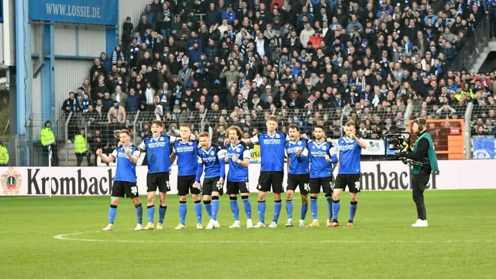 Arminia Bielefeld Halbfinale Krombacher Westfalenpokal