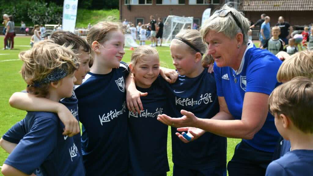 Kinderfußball Reken Trainerin Juniorinnen