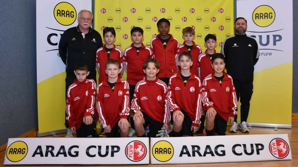 U12-St&uuml;tzpunktteam verpasst den erneuten Arag-Cup-Sieg